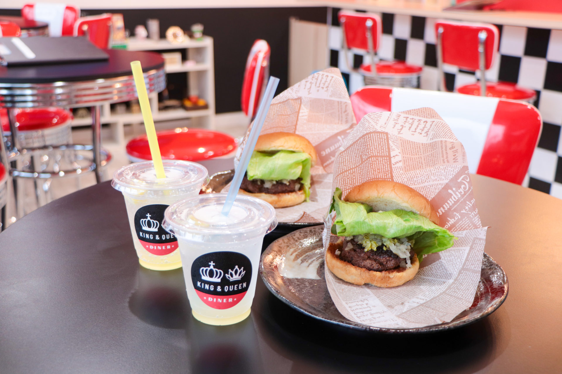 群馬前橋新規オープン King Queen Diner 21年4月日オープン ハンバーガー ホットドッグ デザートなどが食べられるようになりました ぐるねこ